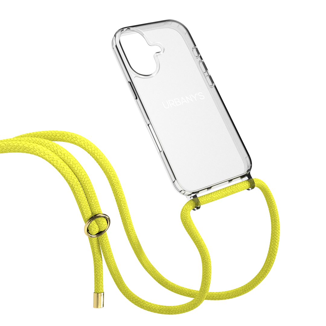 Handykette «Cute Canary» (transparent | gelb)