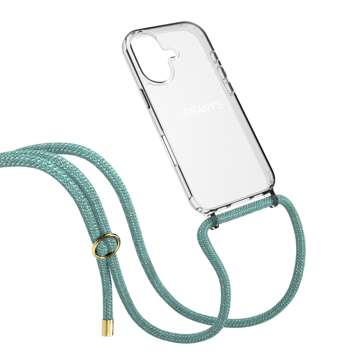 Handykette «Minty Fresh» (transparent | minzgrün)