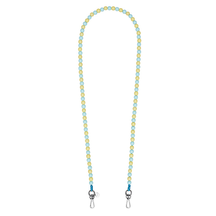 Handy-Strap «Brooklyn» (hellblau-gelb | universal)
