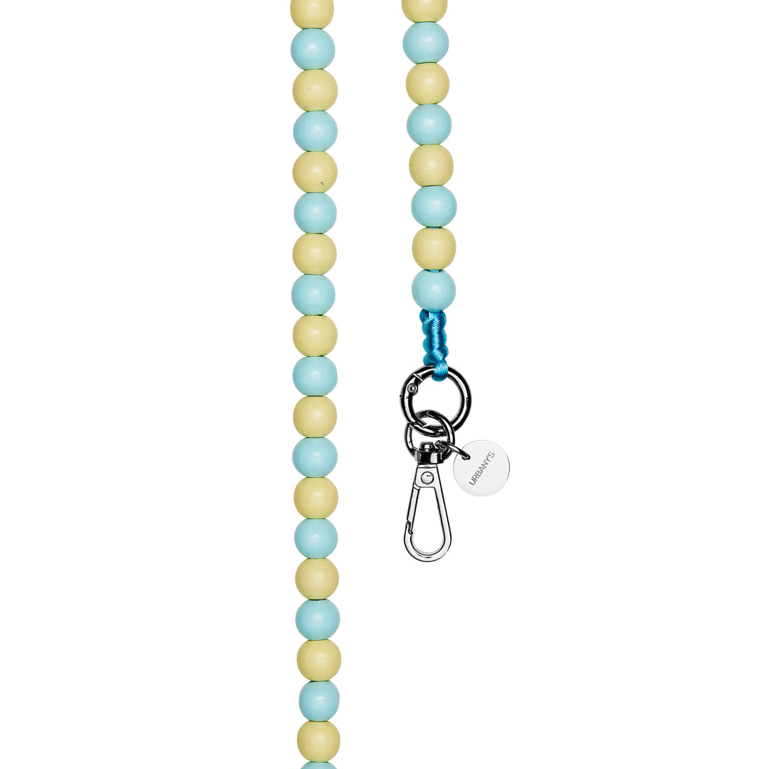 Handy-Strap «Brooklyn» (hellblau-gelb | universal)