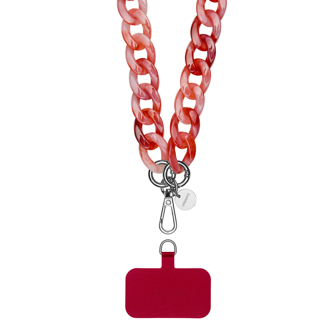 Phone Strap «Carrara» (red | universal)