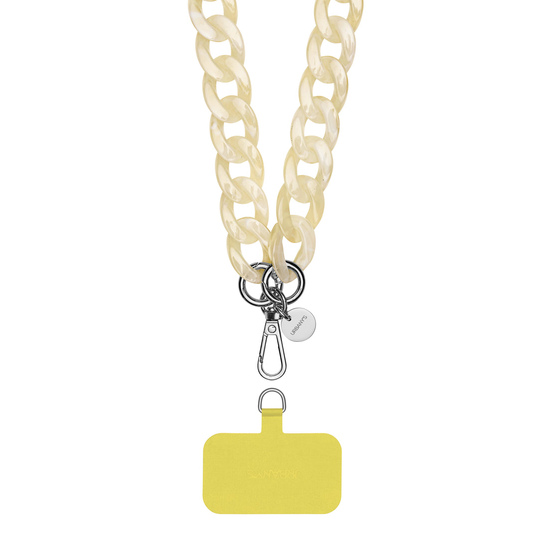 Phone Strap «Carrara» (yellow | universal)